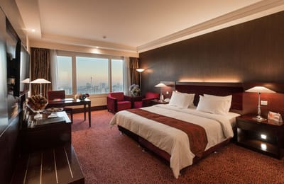 The 5-star Parsian Azadi hotel in Tehran