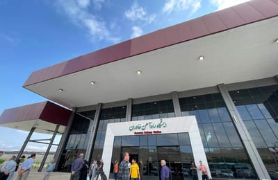 Khavaran Railway Station Near Tabriz