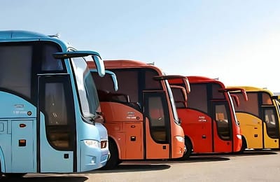 SeiroSafar bus in Sunset
