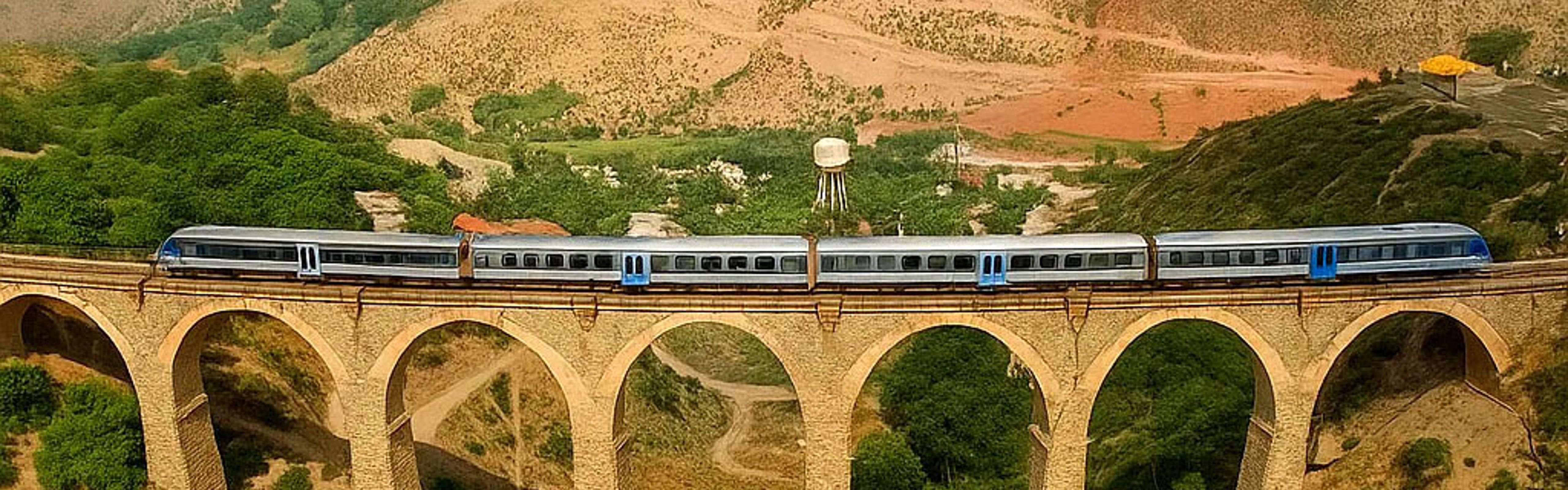 جولة بالقطار لمدة يوم واحد في إيران - من طهران إلى غابة شيرجه